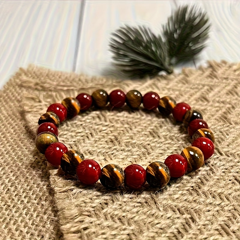 1pc bohemian tigers eye birthstone bracelet