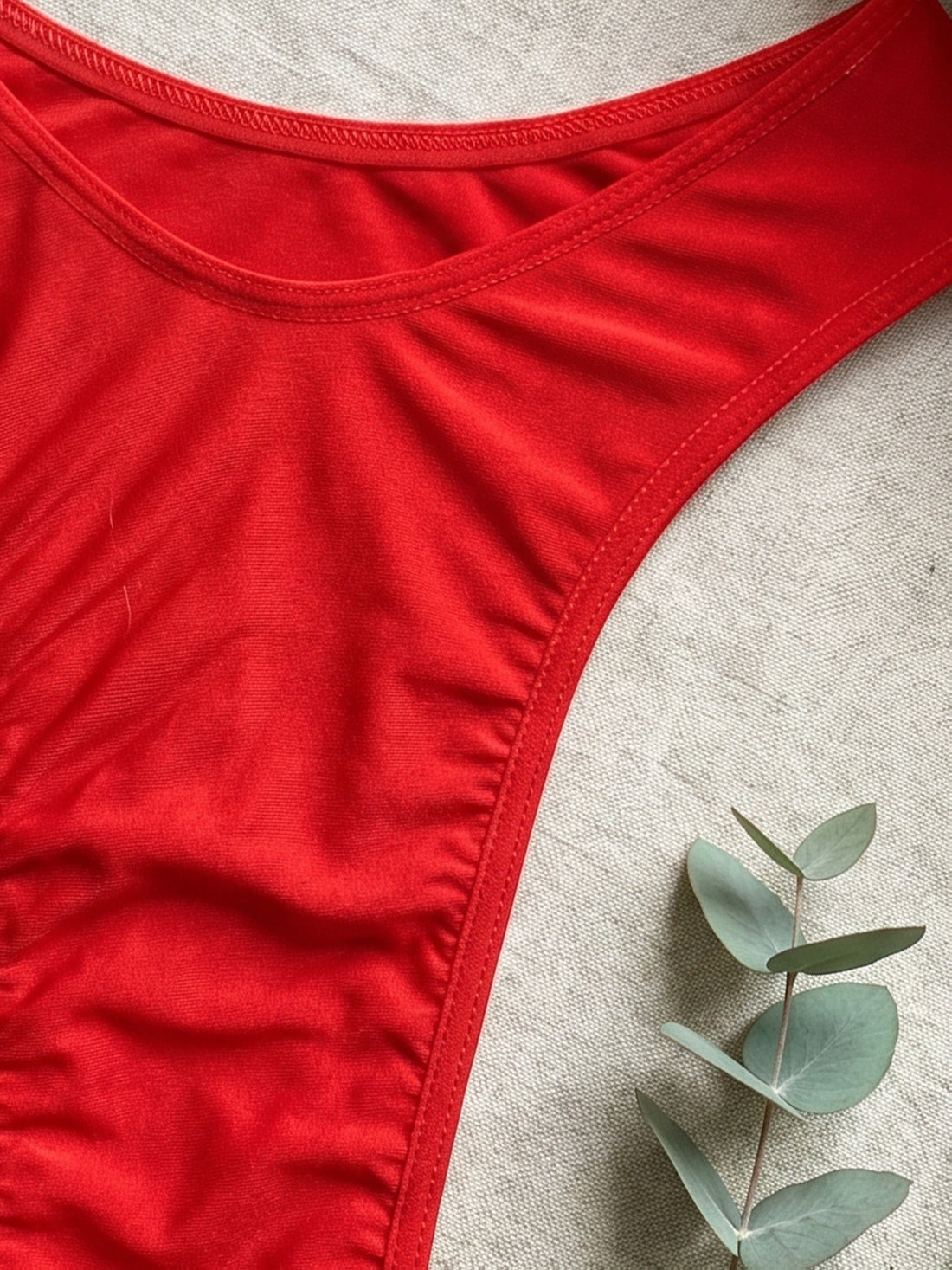 red halter neck bodysuit hot open back halter neck fun