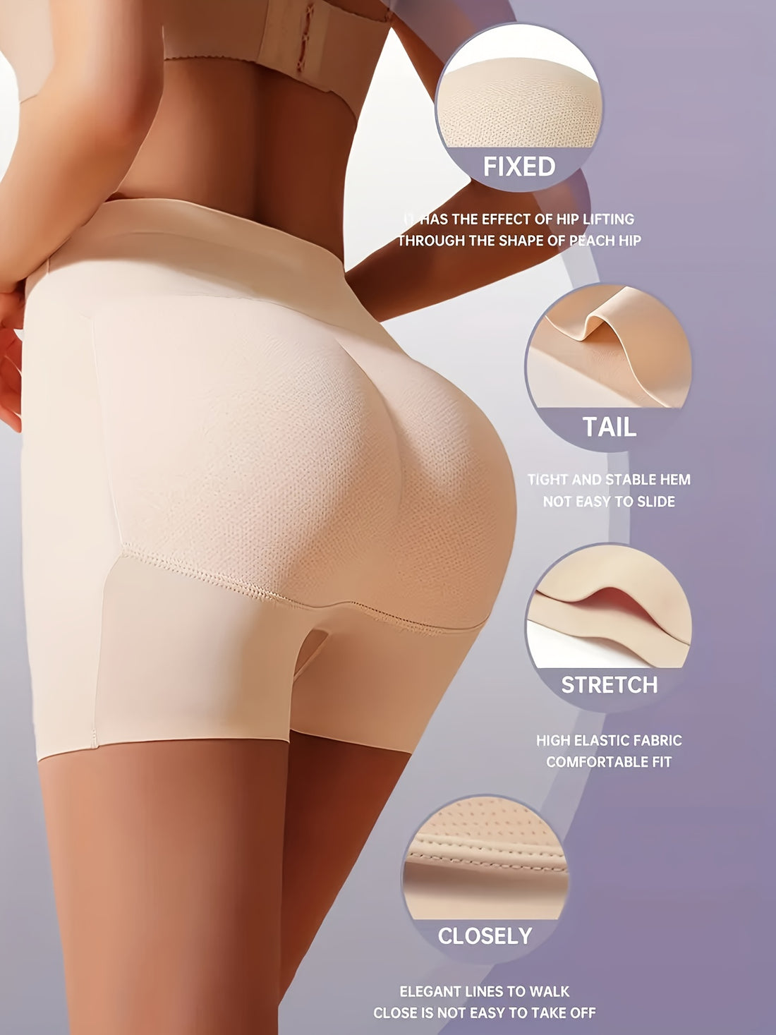 womens shapewear high waist lifter natural tummy