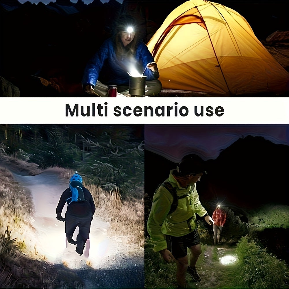 2pcs rechargeable headlamps 5 led headlamps