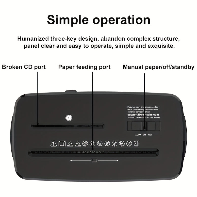 10 sheet paper p 4 cross cut security 3
