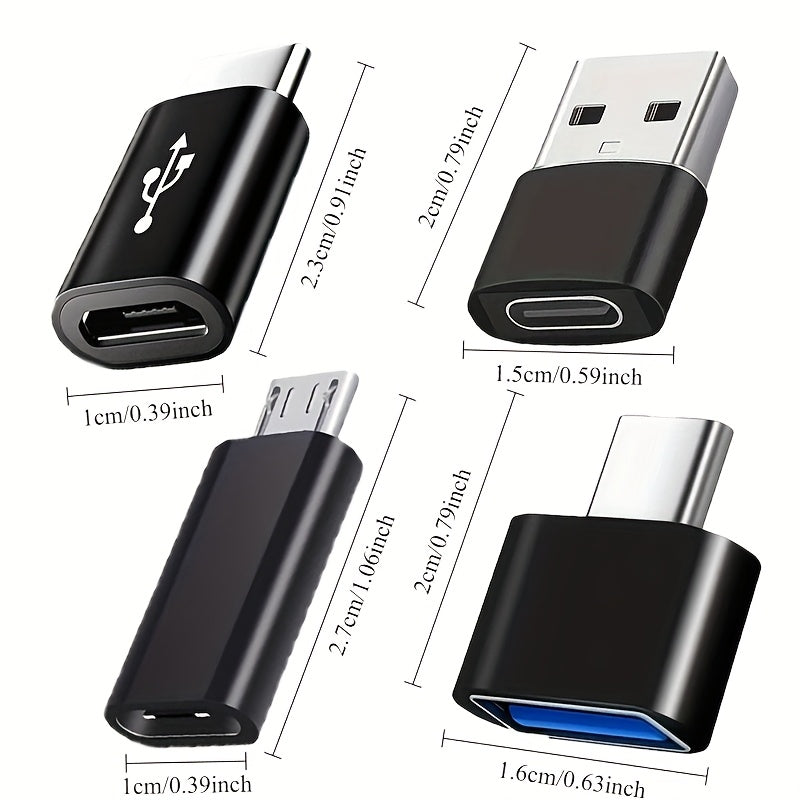 set 8 usb usb c 4 dual orientation usb 2 0 micro