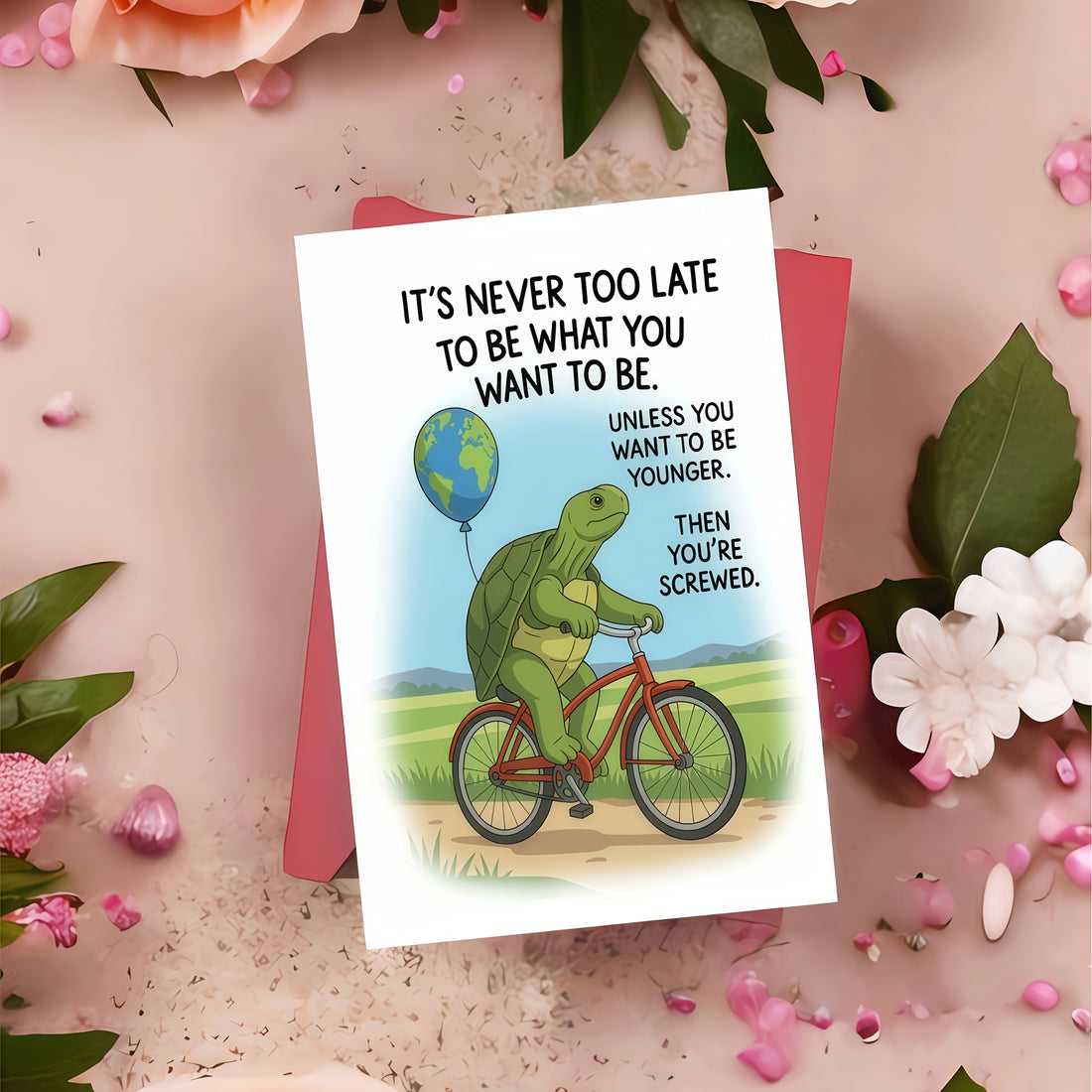 1 birthday greeting card friends colleagues