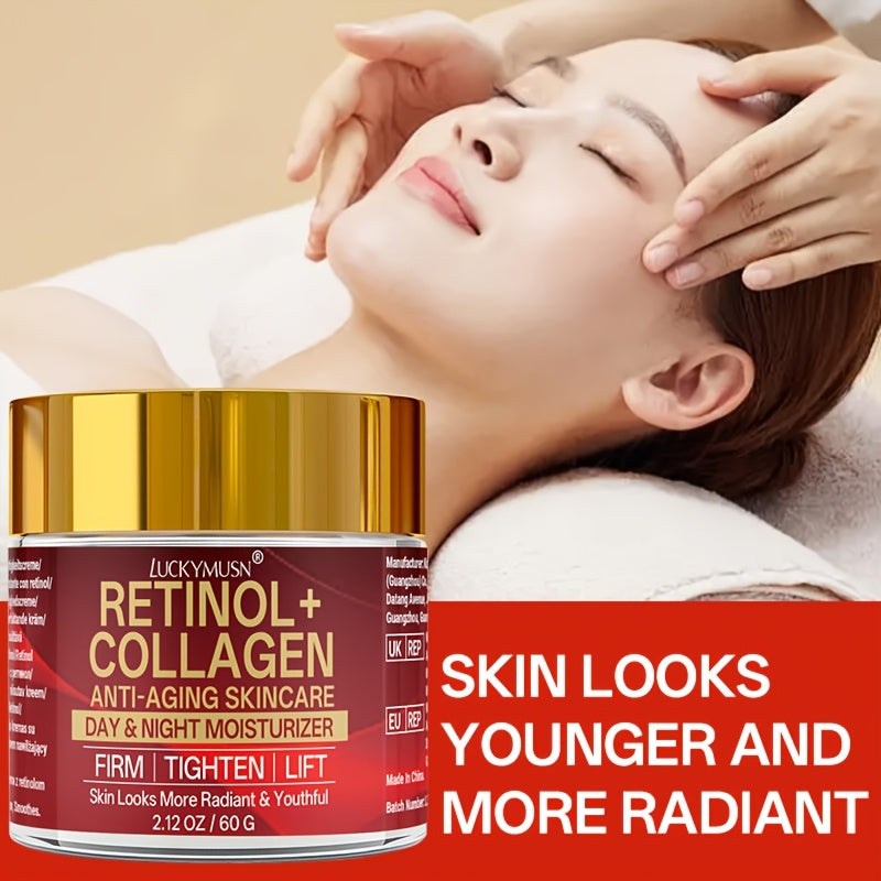 retinol collagen moisturizing cream lifts sagging skin