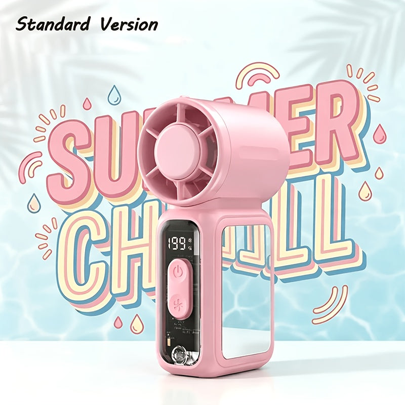 portable handheld mini fan rechargeable personal
