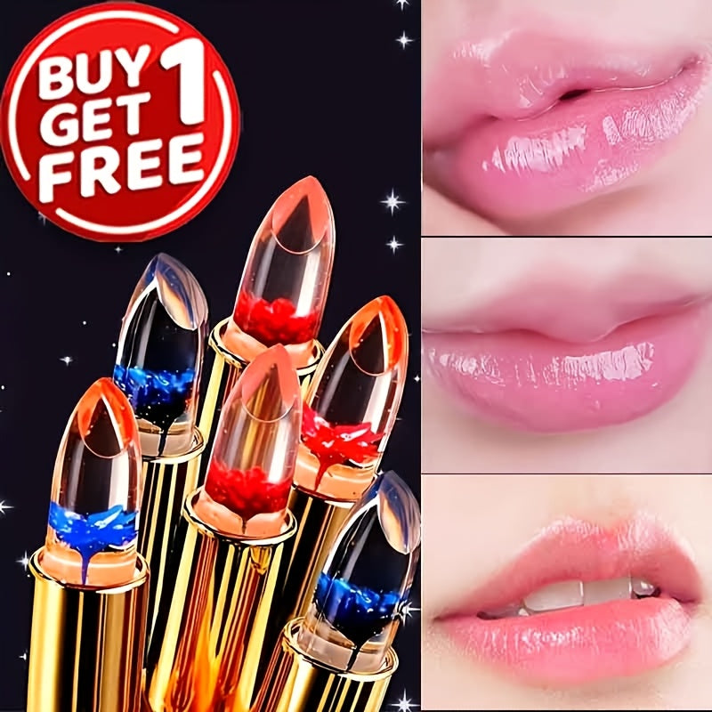 warm changing lip gloss 6pcs total lip gel set