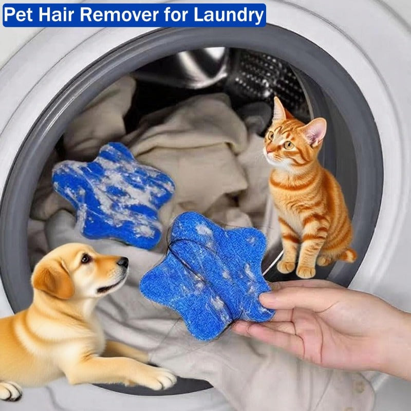 6 reusable pet hair removers shaped hair removers