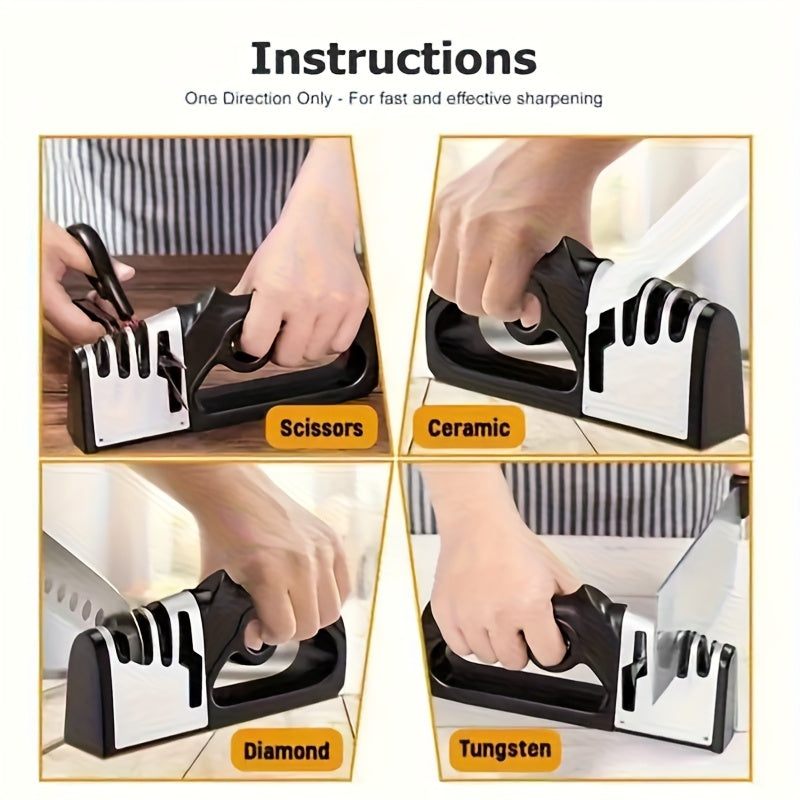 1 sharpener kitchen knife scissors sharpener