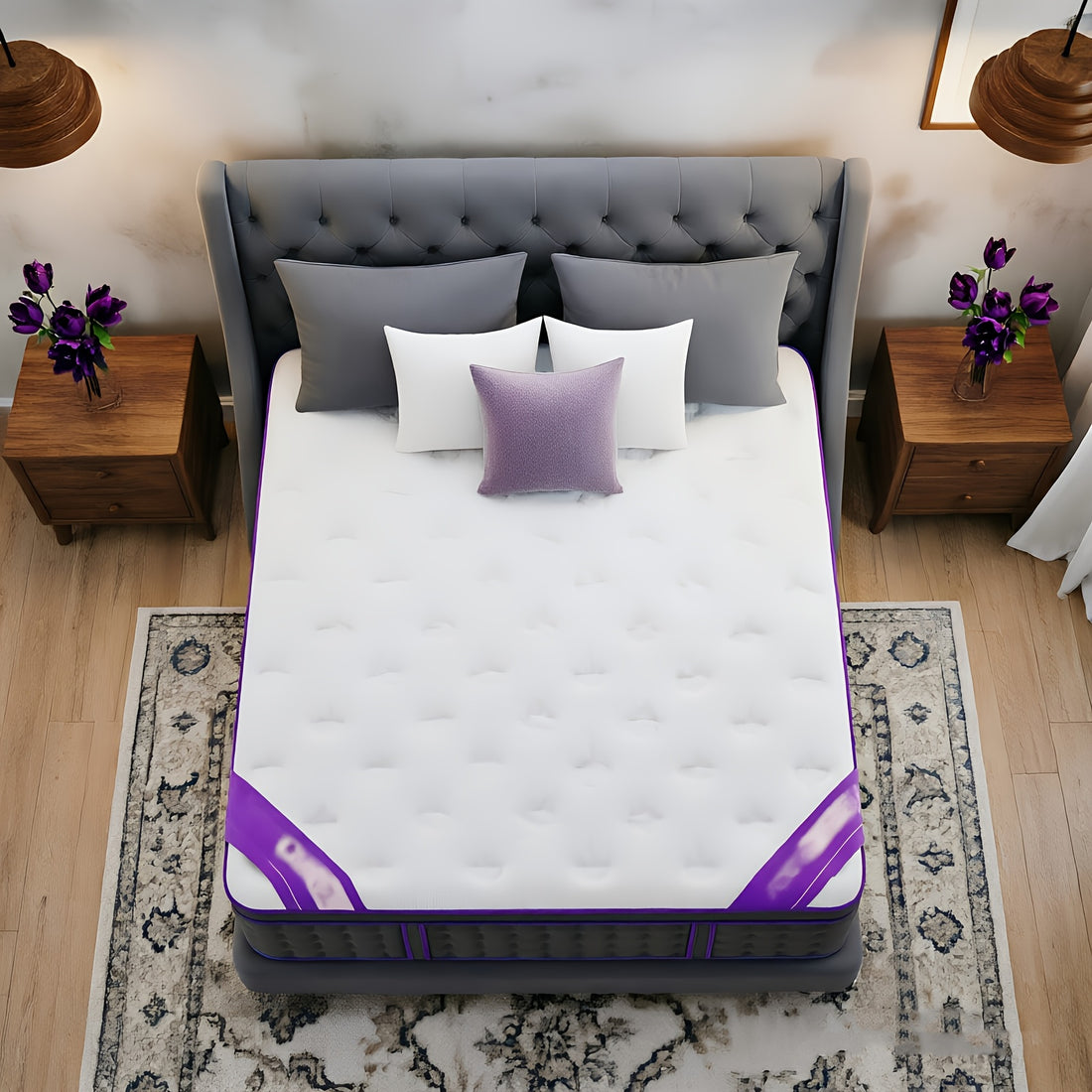 10 12 14 inch mattress full queen king sizes