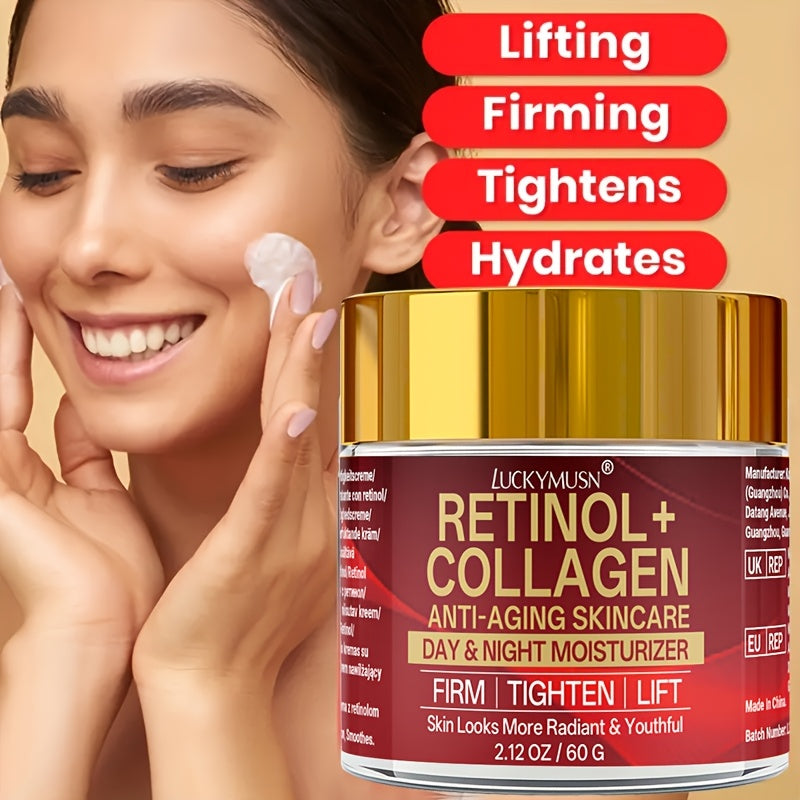 retinol collagen moisturizing cream lifts sagging skin