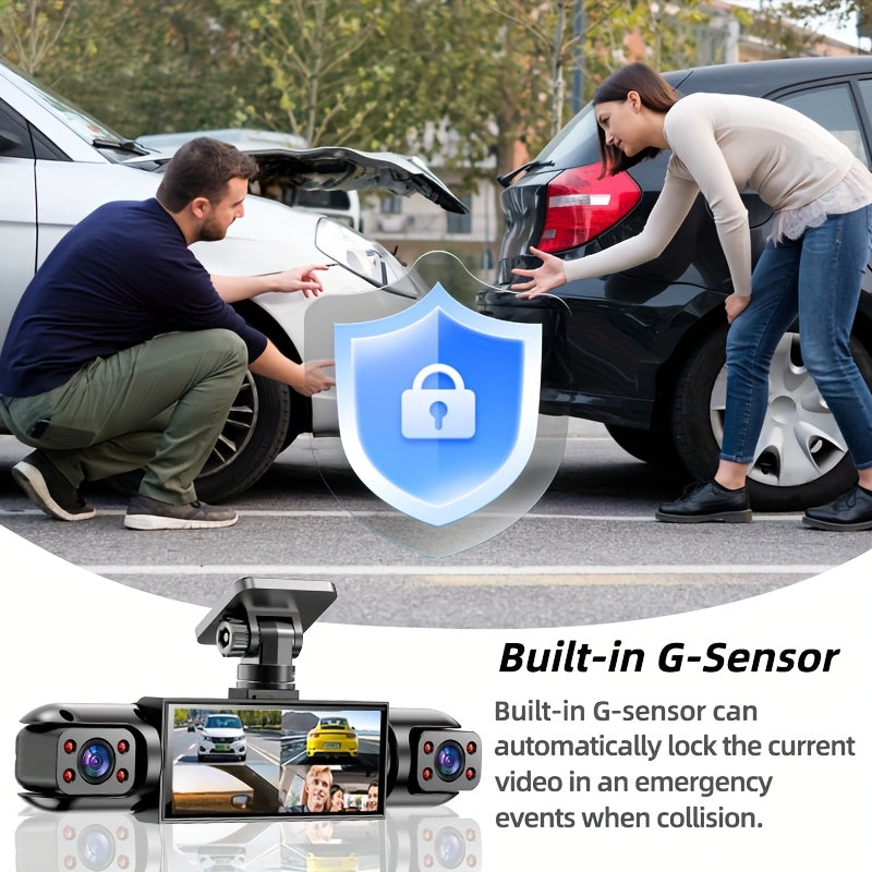 axh 360 panoramic 3 4 lens channel 1080p hd safety