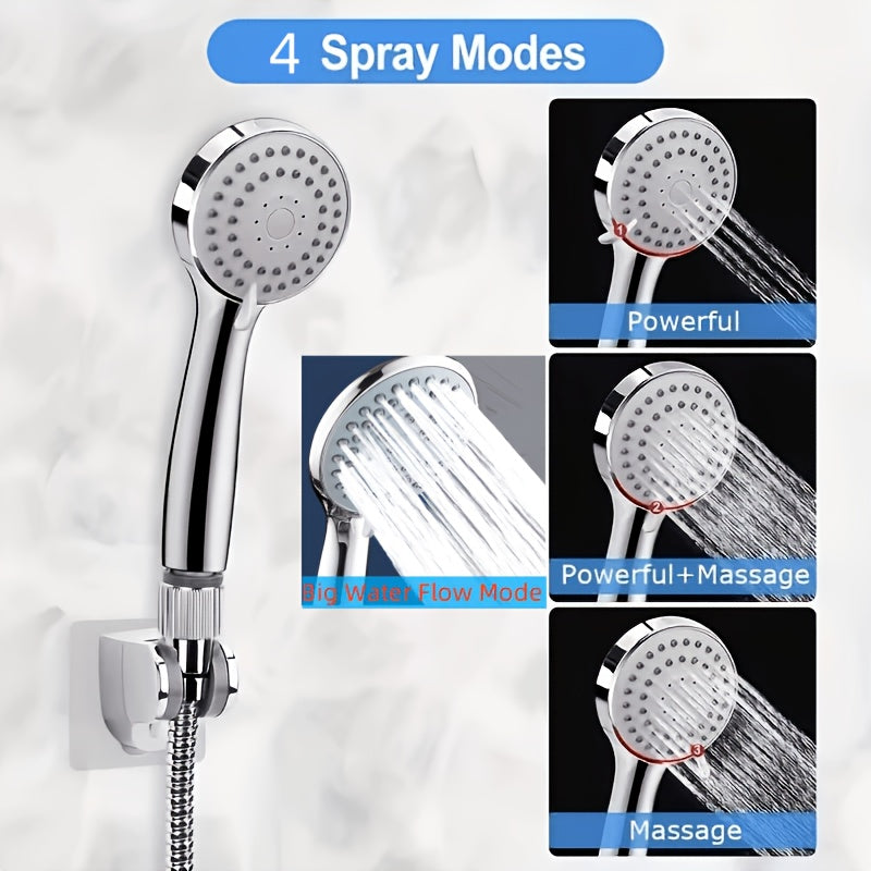 shower head high pressure handheld shower combo