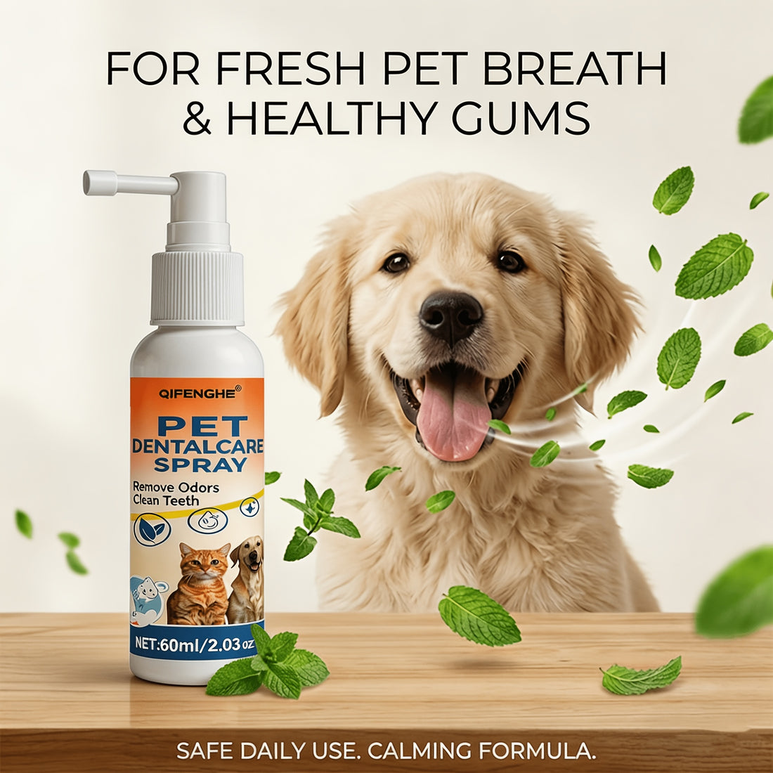 oral spray pet breath freshener