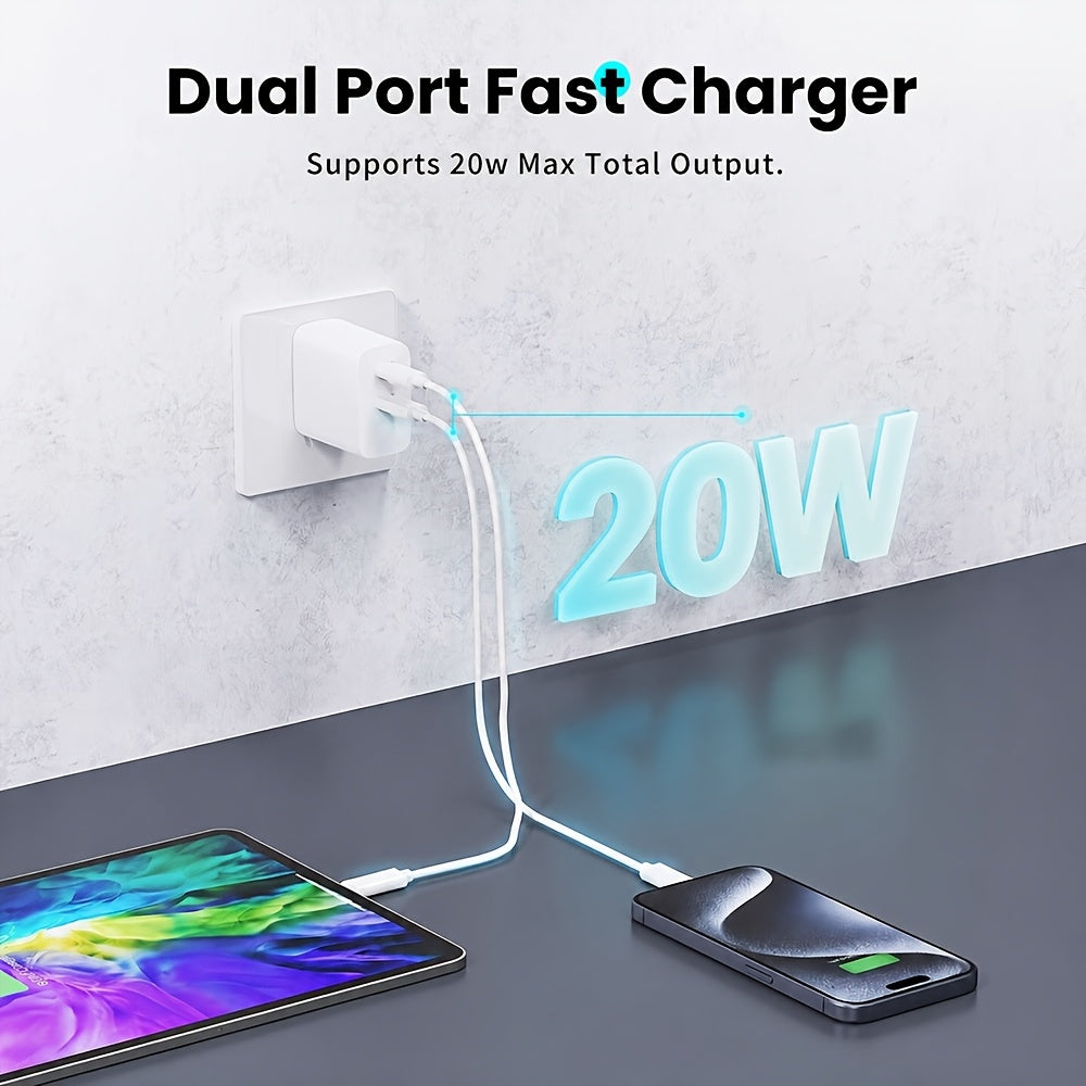 20w usb c fast charger wall adapter power
