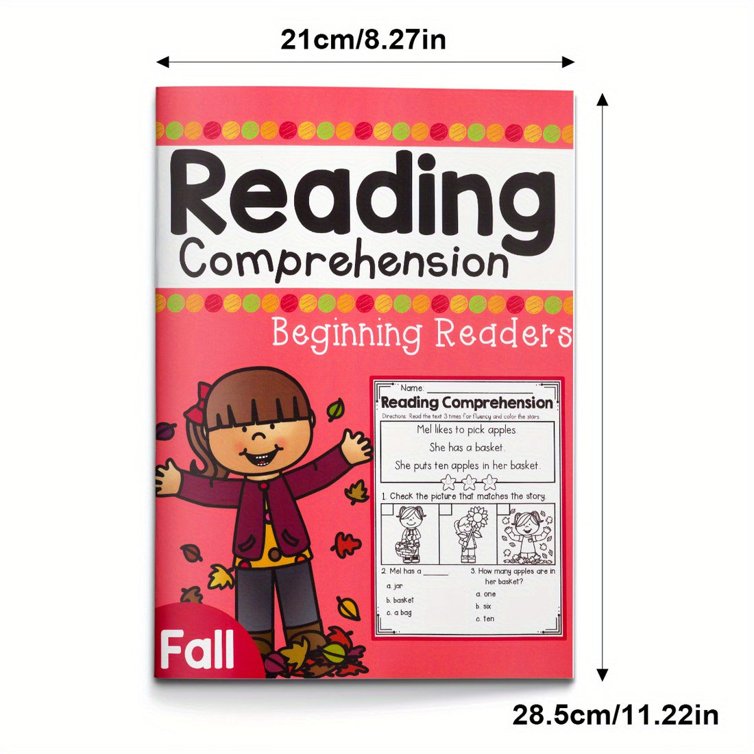 reading a fun workbook kids