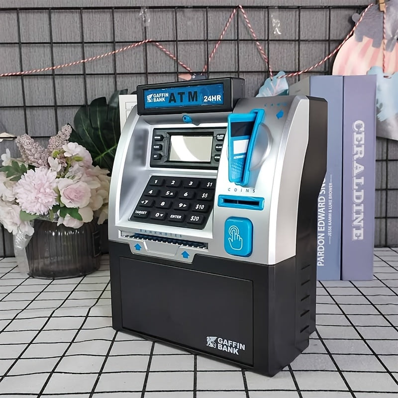 electronic bank set debit card cash scanning function