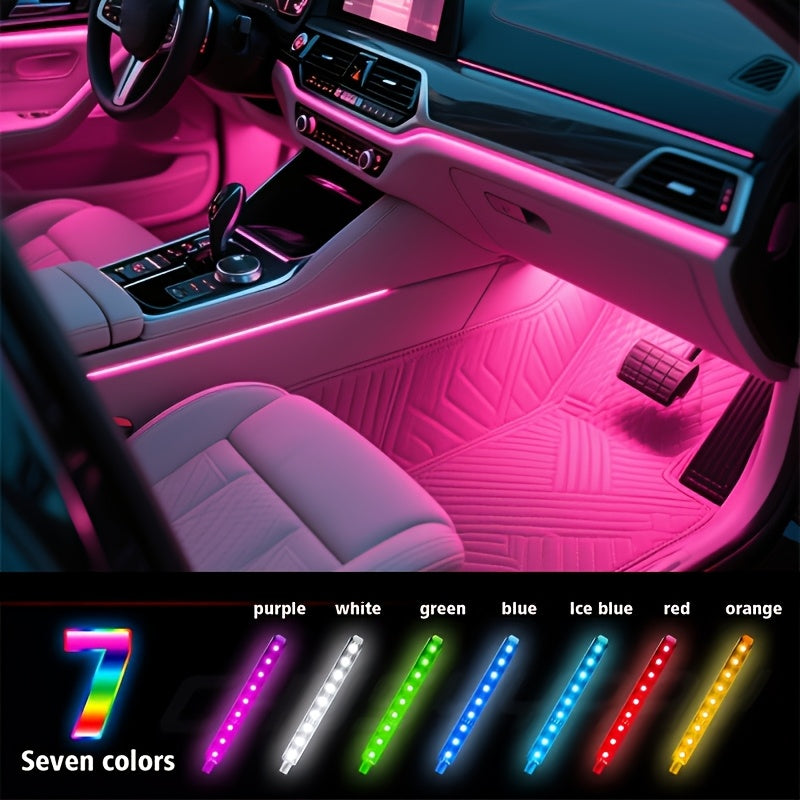 rgb car led light kit multi usb powered diy
