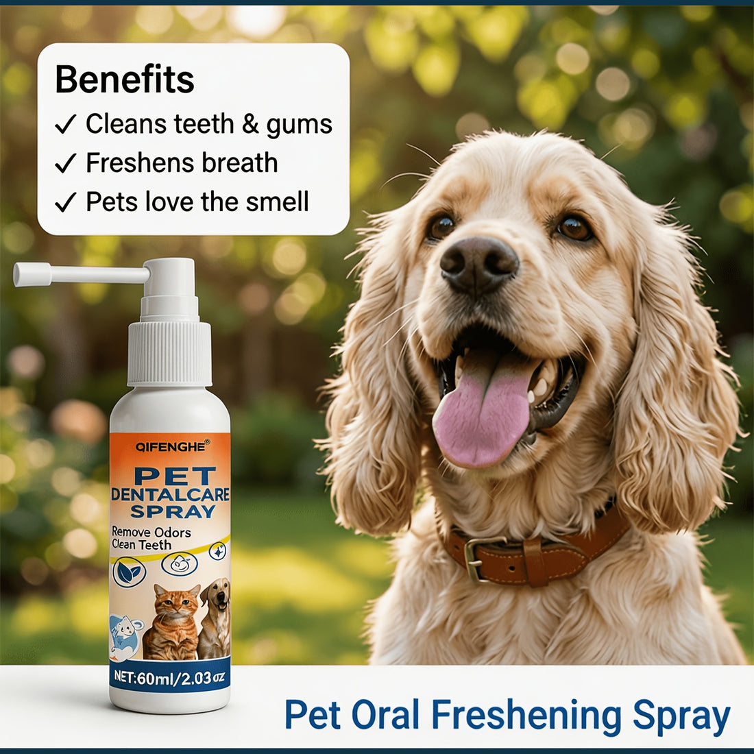 oral spray pet breath freshener