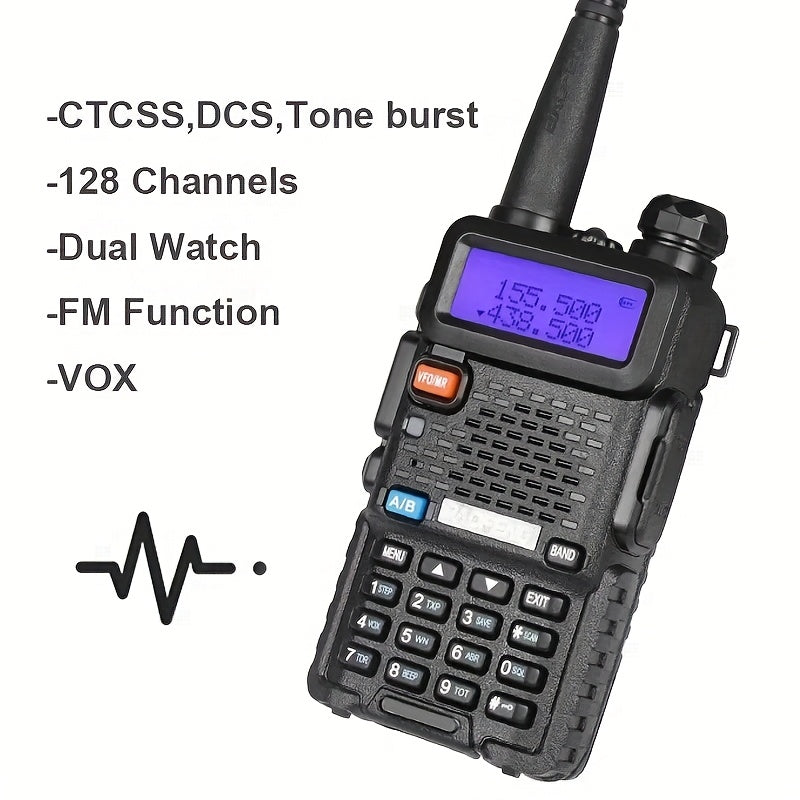set 2 5w high power dual band two way wireless