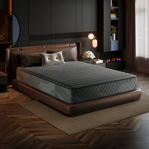 Alwyn Home 8“ Cooling Medium Gel Memory Foam Hybrid Mattress – CertiPUR-US, OEKO-TEX, SGS Certifie