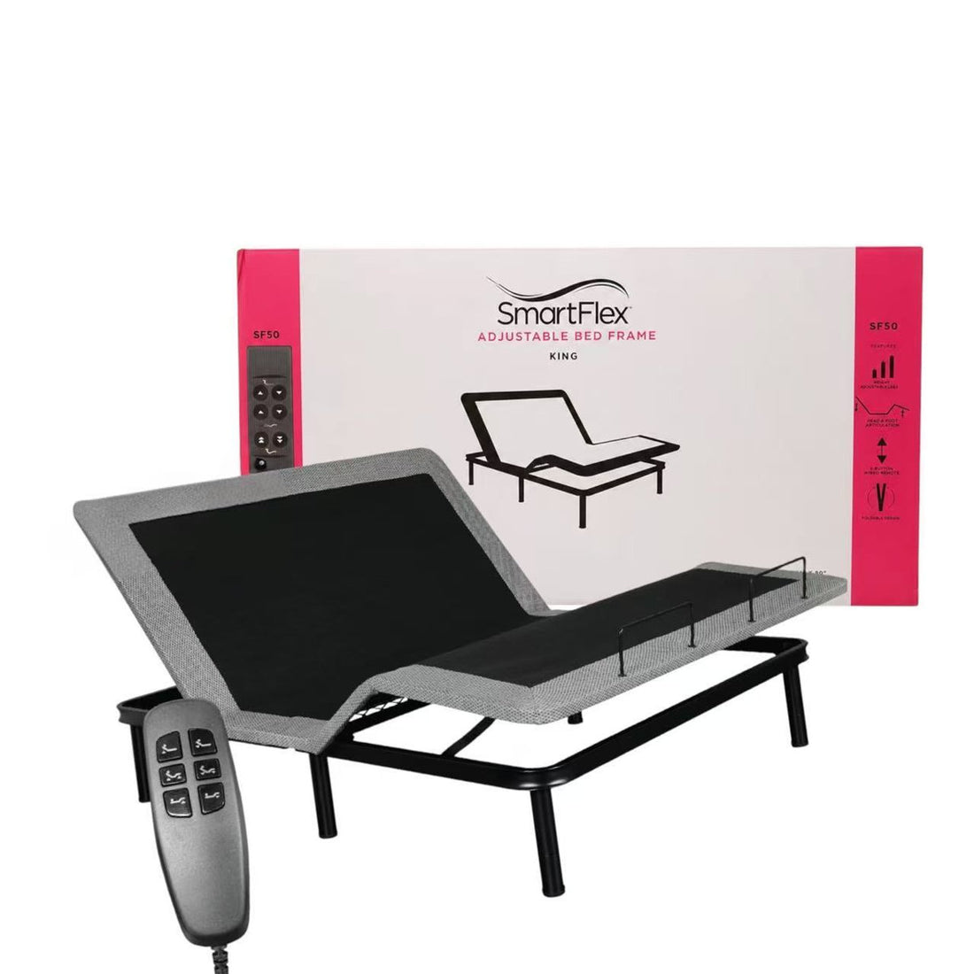 Daisetta Adjustable Bed with Remote