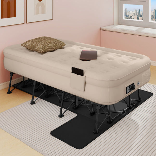 Queen Air Mattress With Bed Frame And Storage Box