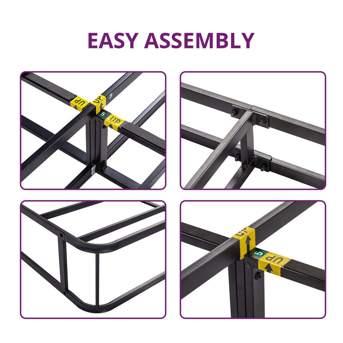 Varian Easy Assembly Metal Box Spring - Multiple Sizes