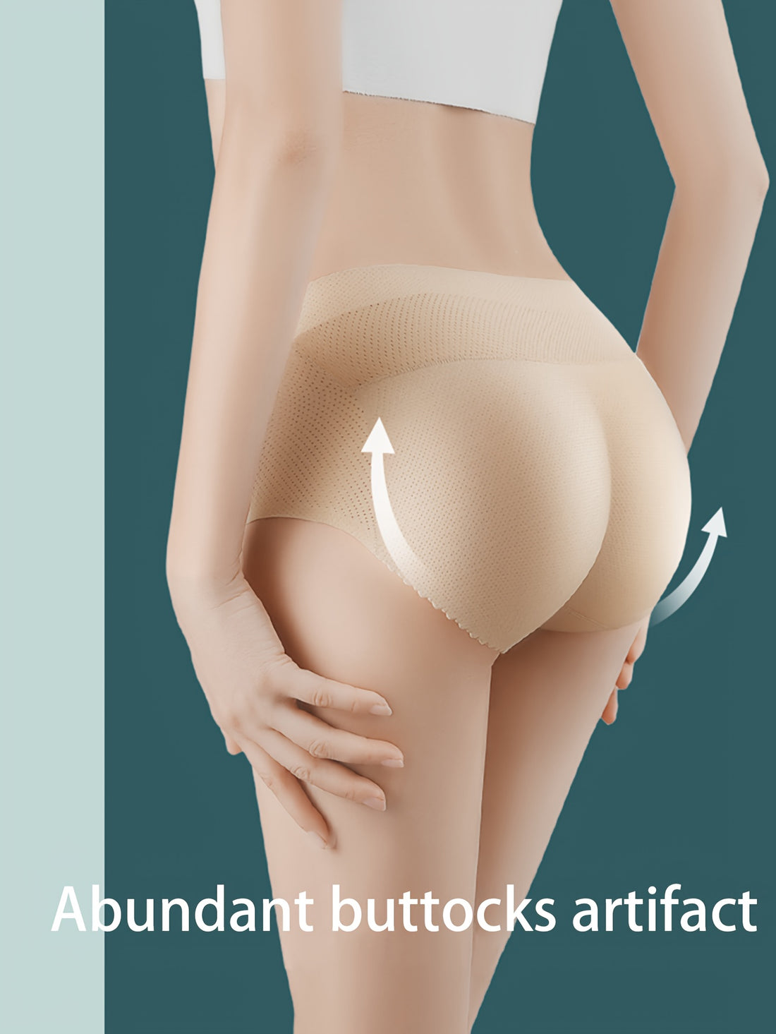 womens lifting panties pads peach