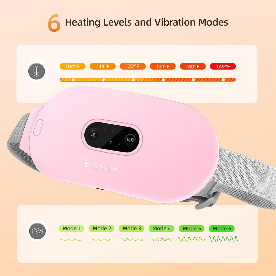 womens menstrual cordless heating pads