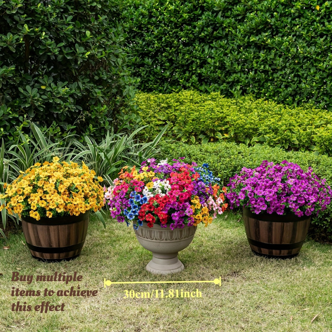 108 flowers 36 valentines artificial eucalyptus