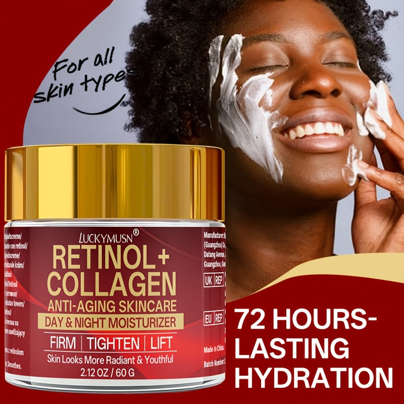 retinol collagen moisturizing cream lifts sagging skin