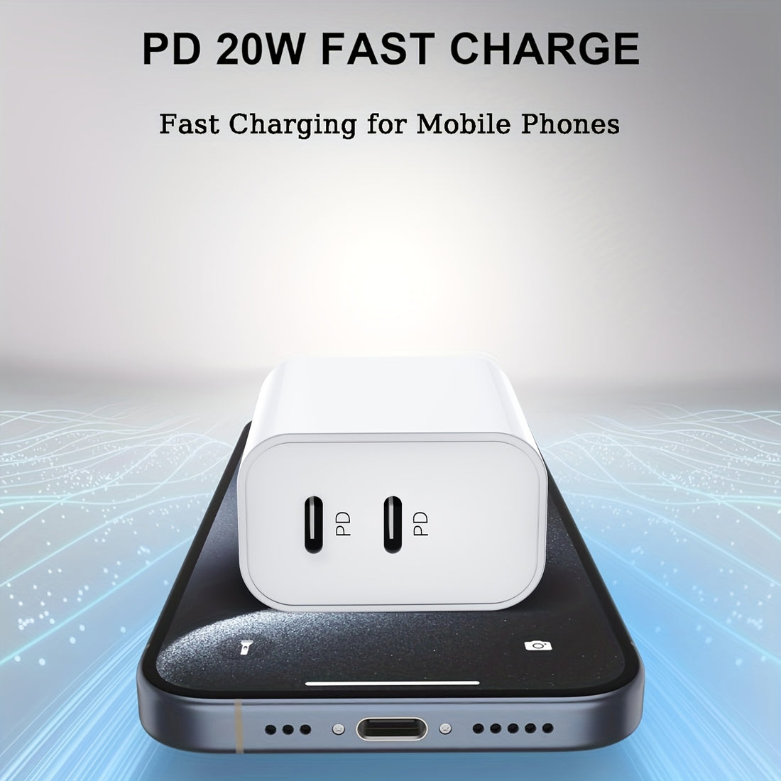 20w usb c fast charger wall adapter power