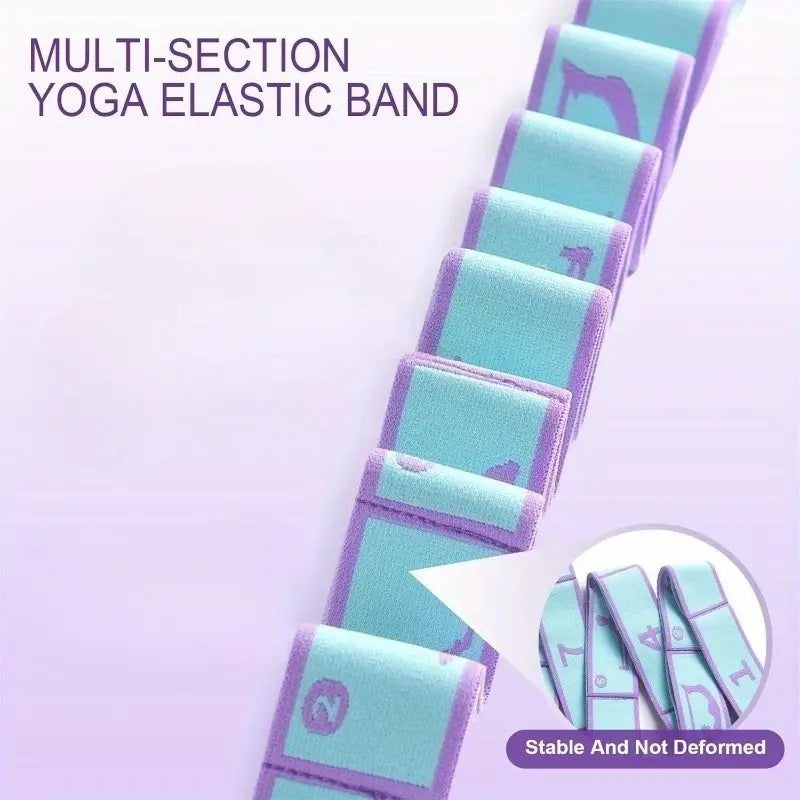 yoga stretching strap pilates band flexible