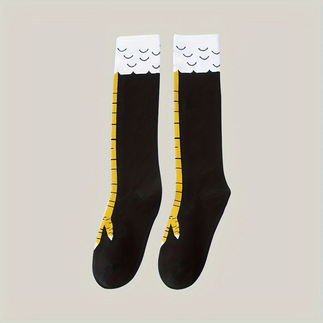 1 2 pack womens plus size socks quirky chicken