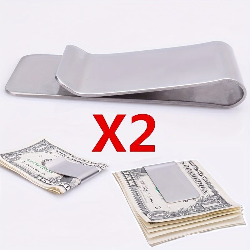 1pc 2pcs money credit cards money holder clip men