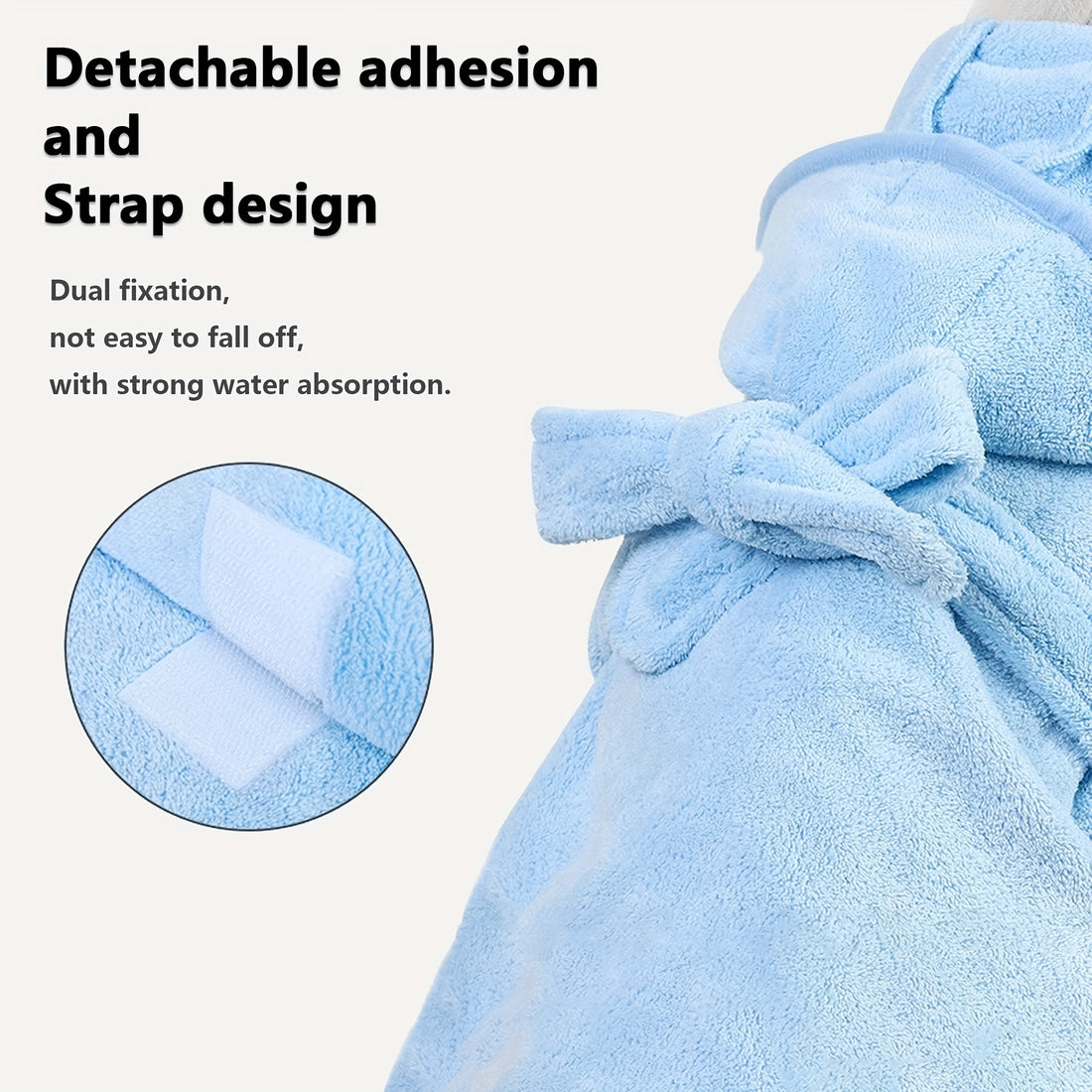 ultra absorbent bathrobe small dogs cats animals