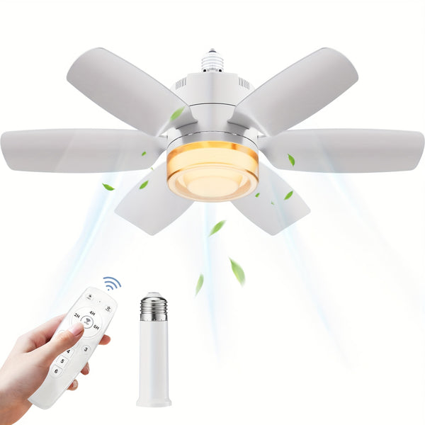 socket ceiling fans lights remote socket dimmable led