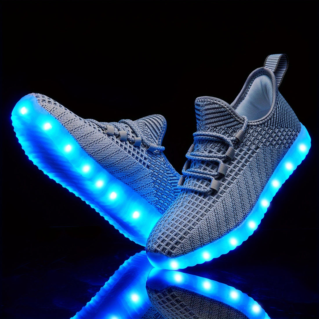 women men light shoes usb charging led shoes halloween