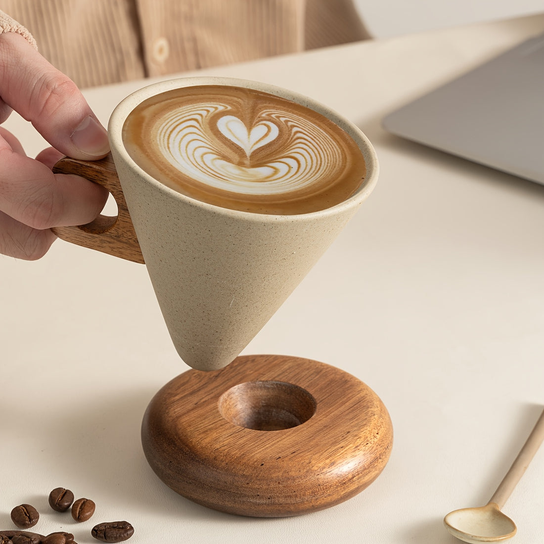 retro ceramic coffee cup high end coffee