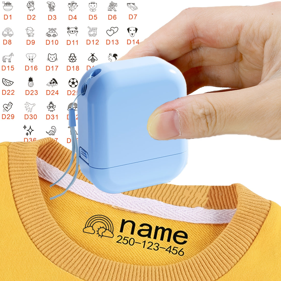 1 clothing name stamp clothing name stamp school
