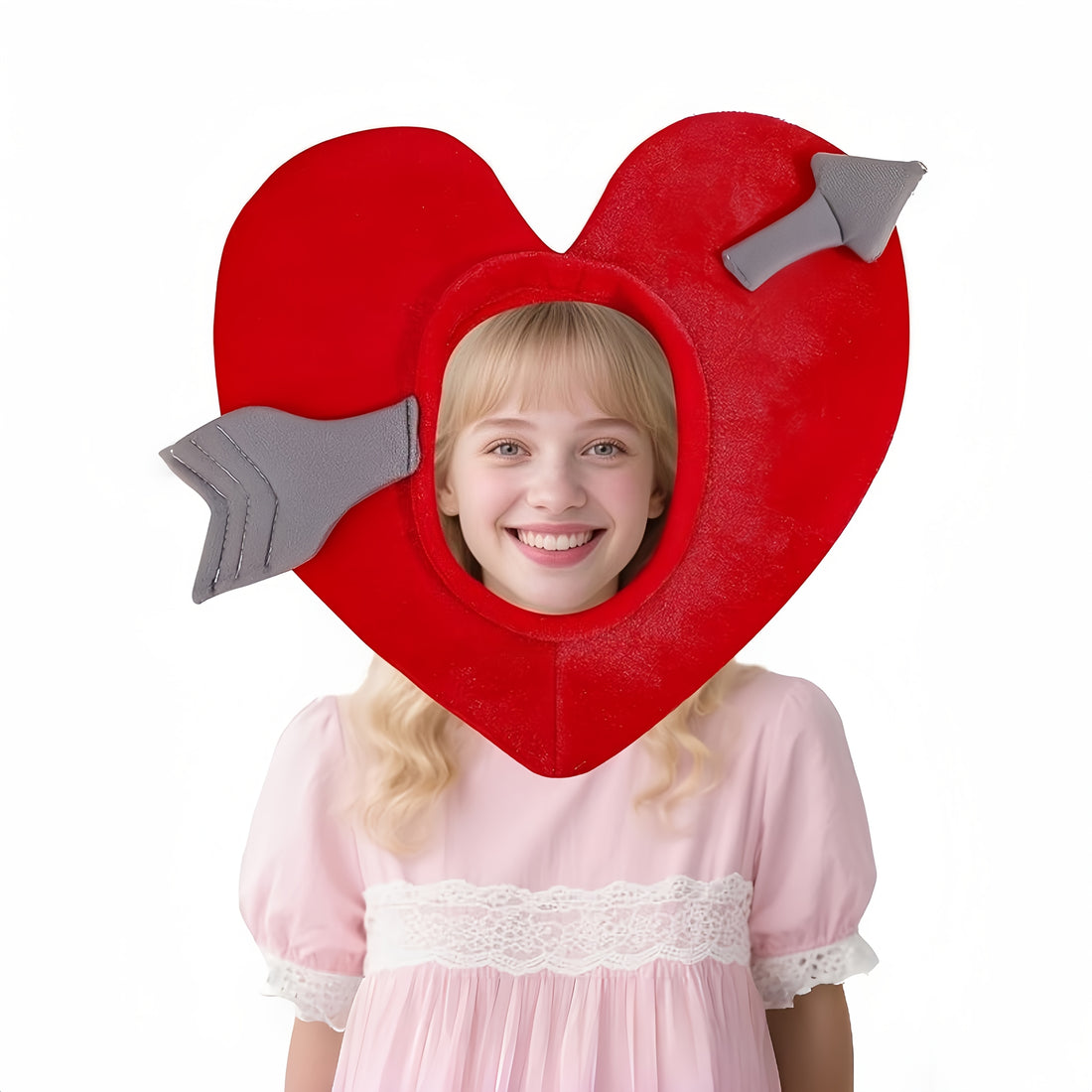 valentines day festival mens womens red heart