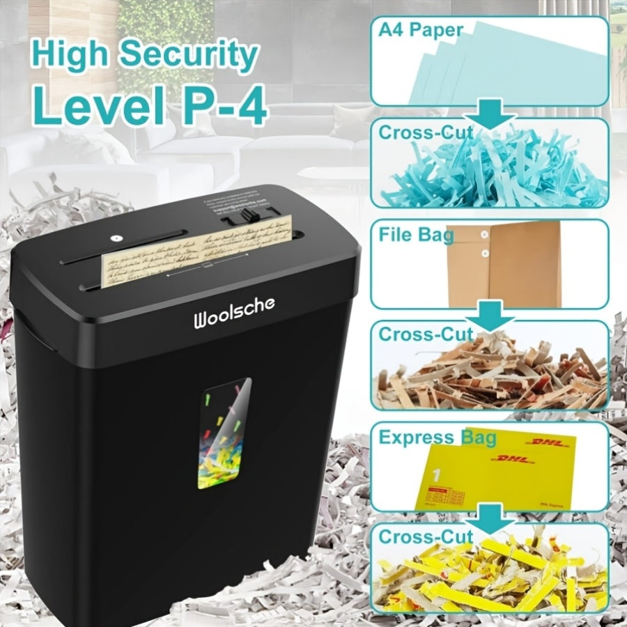 10 sheet paper p 4 cross cut security 3