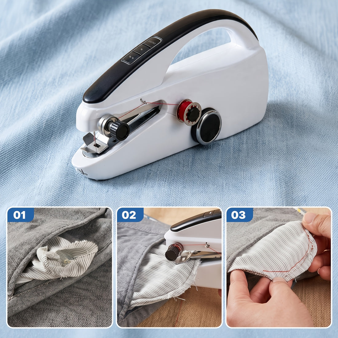 portable handheld sewing machine fast precision