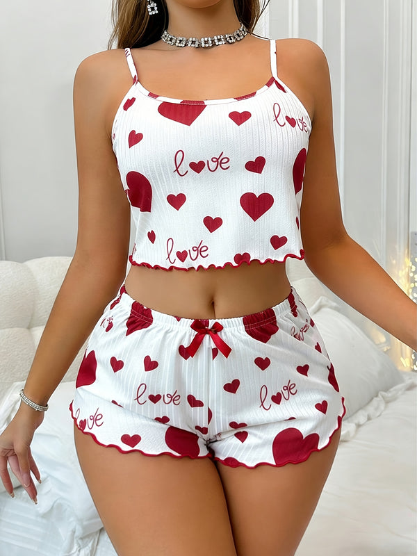 womens casual print ribbed strappy shorts