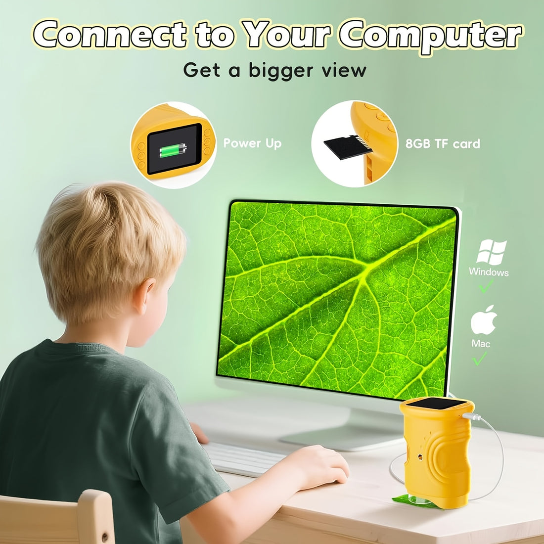 usb microscope handheld digital microscope 2 ips