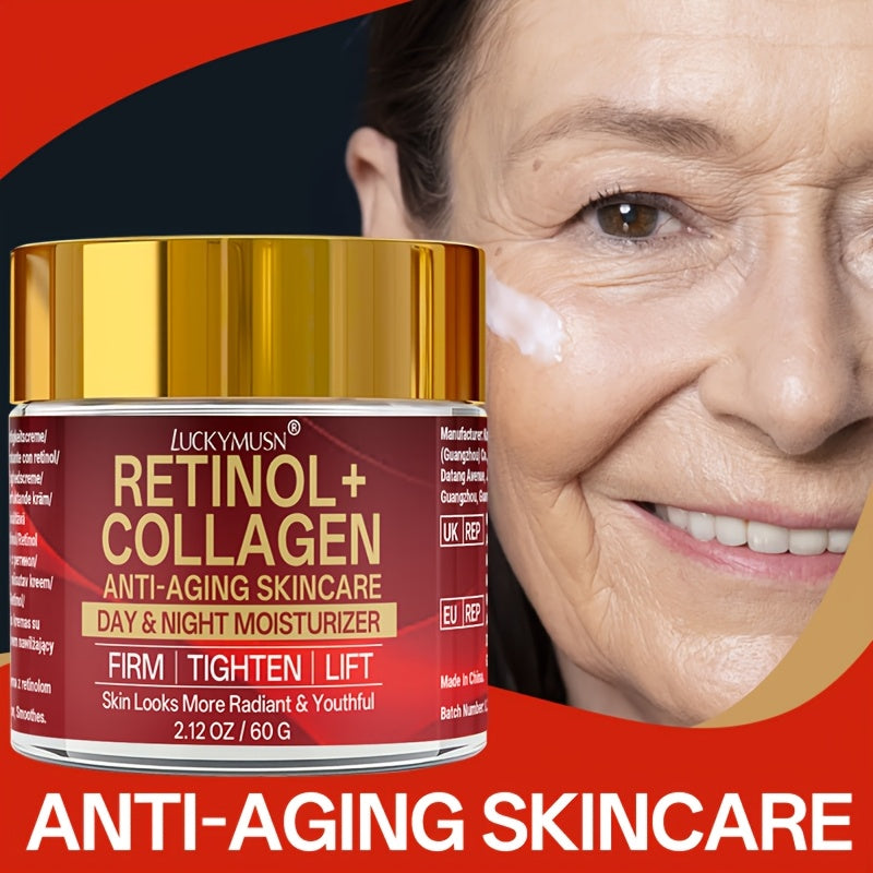 retinol collagen moisturizing cream lifts sagging skin
