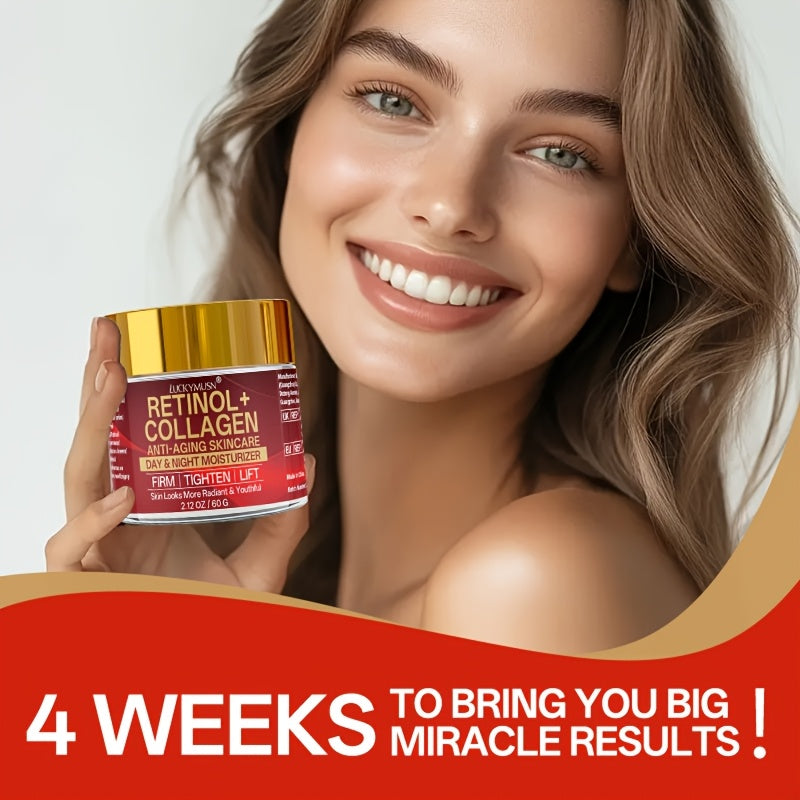 retinol collagen moisturizing cream lifts sagging skin
