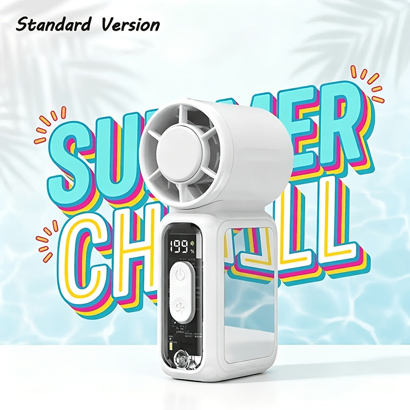 portable handheld mini fan rechargeable personal