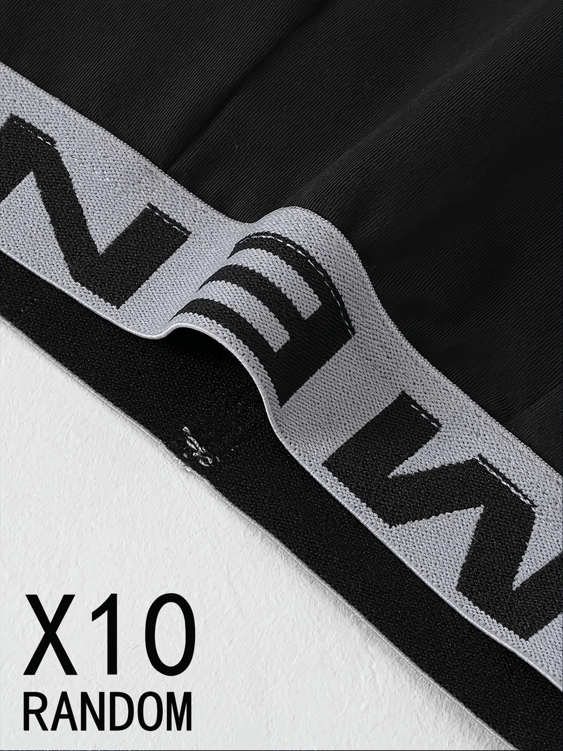 random 10 pcs assorted men color boxer briefs