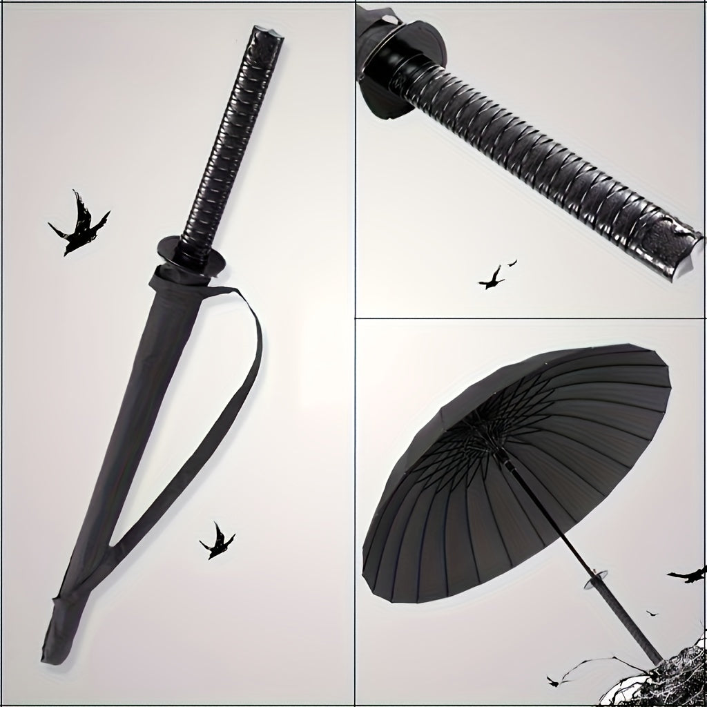 sword umbrella auto open close